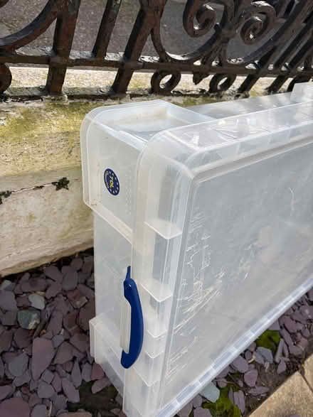 Photo of free Large plastic storage box (Snodland) #1