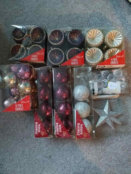 Photo of free Christmas Tree decorations (Skerton LA1) #1