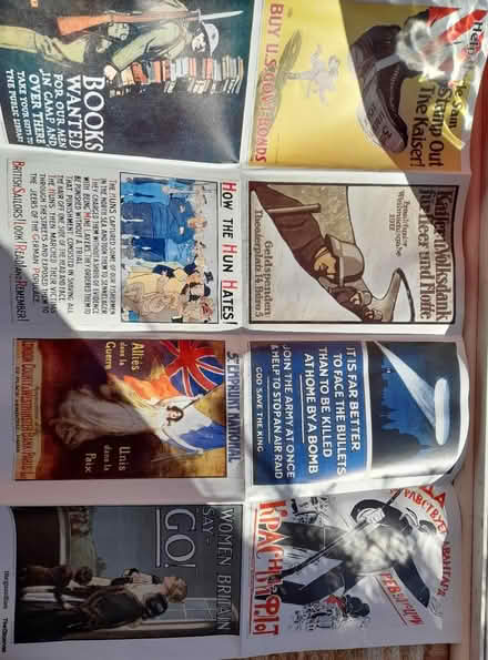 Photo of free Large 2-sided WWII repro poster(s) (Kingsway) #2