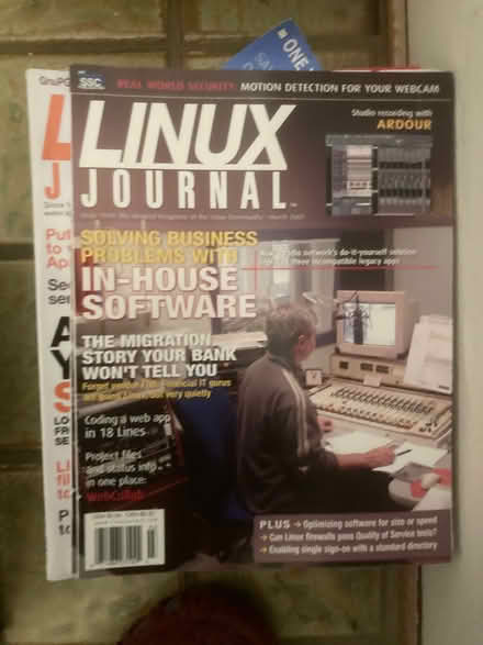 Photo of free Linux Magazines 2005-2008 (West San Jose near Cupertino) #1