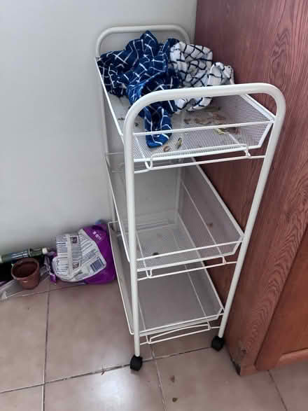 Photo of free Metal cart with wheels (Teele Square) #1