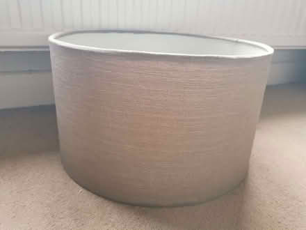 Photo of free Brown drum lampshade (Bathwick) (North Road) #1