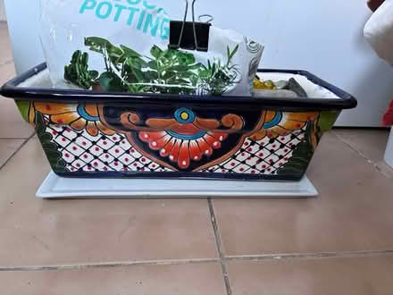 Photo of free Long planter and soil (Teele Square) #1