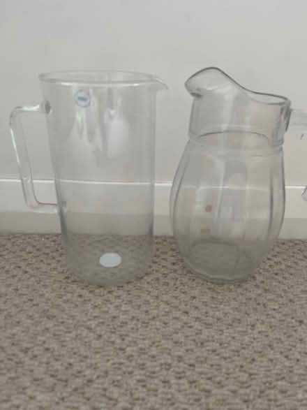 Photo of free 2 glass jugs (Upper Weston) #1