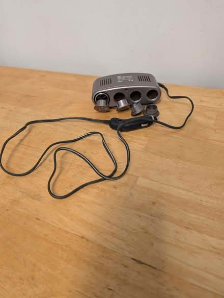 Photo of free 4 in 1 DC socket multiplier for 12v power in a car. (West Farleigh ME15) #1