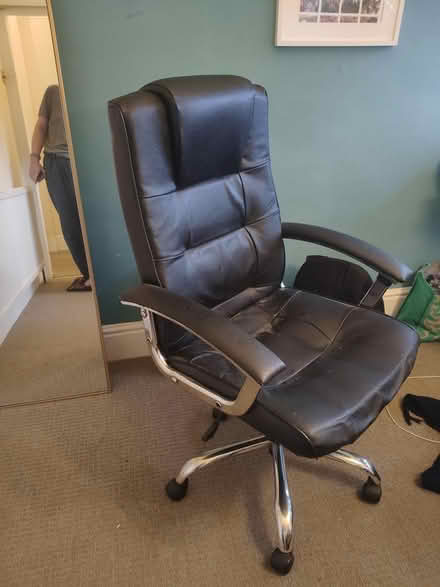 Photo of free Desk/office chair (Woodseats S8) #1