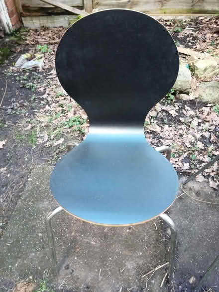 Photo of free 4 'Ant' style dining chairs (set of 3 + 1 other) (Didsbury M20) #2