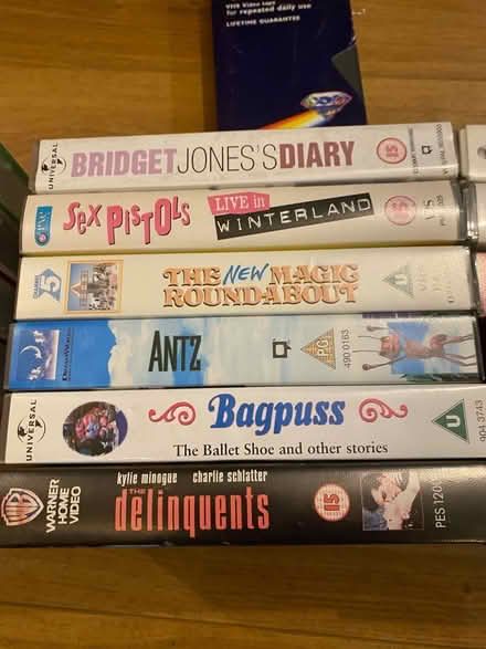 Photo of free VHS video cassettes (AB14) #3