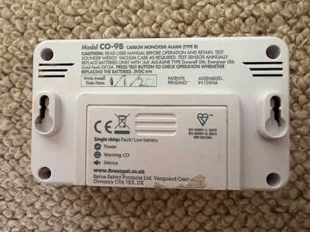 Photo of free Carbon monoxide alarm (Bexleyheath DA7) #2