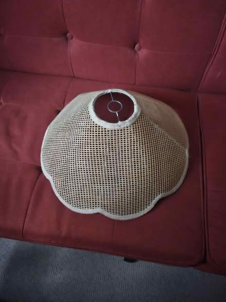 Photo of free Wicker ceiling lampshade (Woodloes, Warwick, CV34) #1