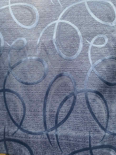 Photo of free Pair of Blue Curtains (Boroughbridge YO51) #1