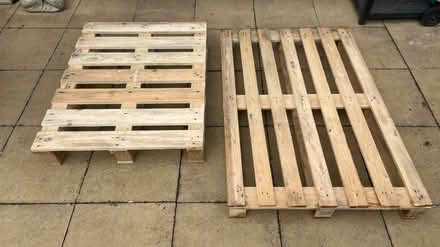 Photo of free 2 x wooden pallets (CV34) #1