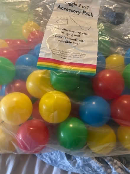Photo of free Half pack of swim nappies and a bag of balls for Ball pit (Bedford MK41) #2