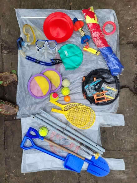 Photo of free Assorted beach/garden/outdoor toys (Earlham NR4) #1
