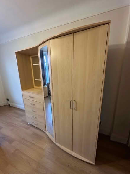 Photo of free Bedroom Set (everything except rail (Taunton place, NW1) #4