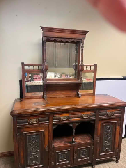 Photo of free Victorian Sideboard (Saratoga CA) #1