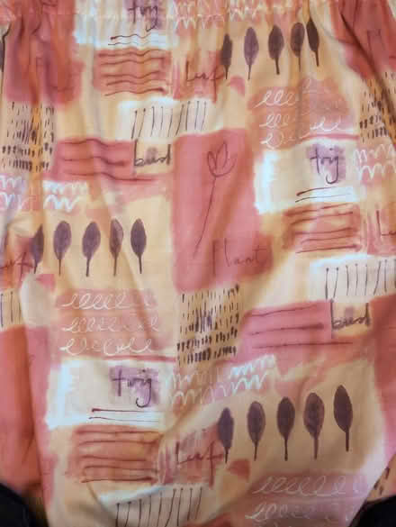 Photo of free Orange curtains (Frimley) #1