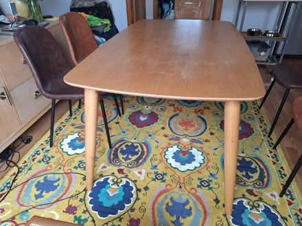 Photo of free Solid Oak dining table. Needs love (Sunnyside) #4