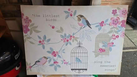 Photo of free Canvas with wooden frame (CliftonM,YO30) #1