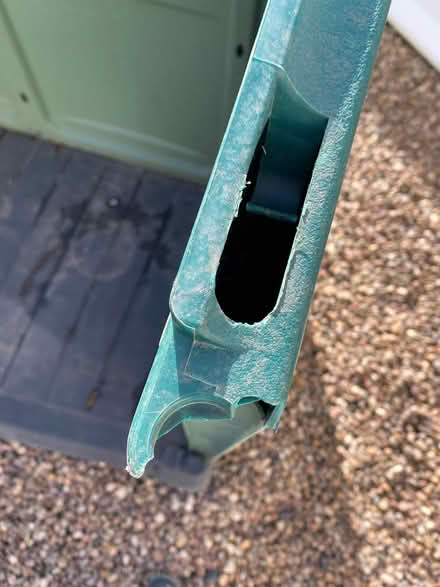 Photo of free Part of a green garden storage unit (Barrow upon Soar LE12) #3