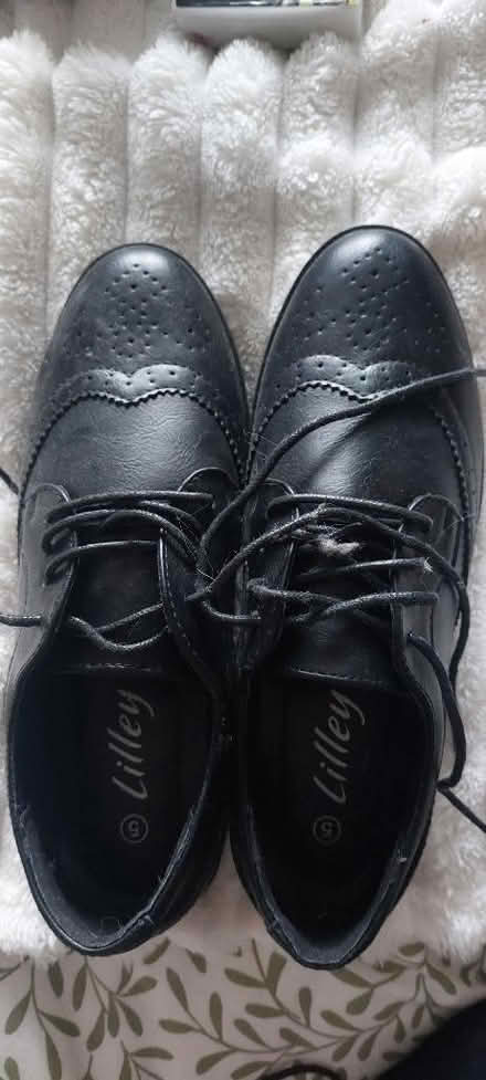 Photo of free Size 5 ladies/ girls black shoes (Lower Weston) #1
