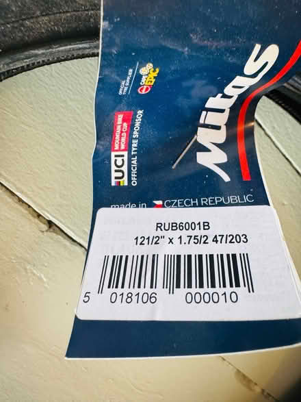 Photo of free 12” kids bike tyres (Hackney E9) #1