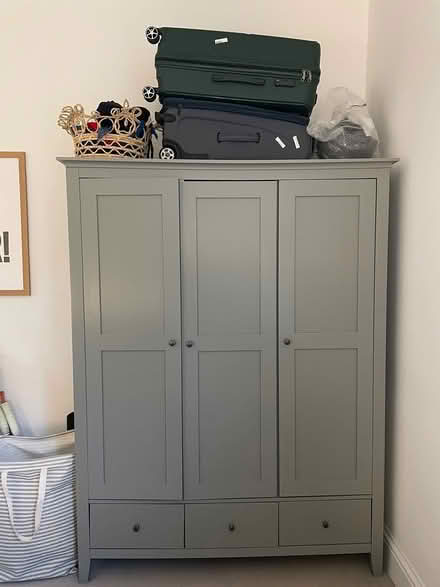 Photo of free Grey IKEA cupboard (Earlsfield SW18) #1