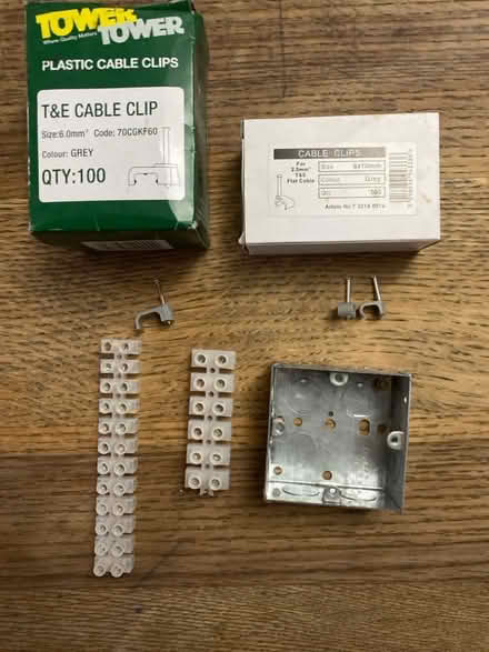 Photo of free A few electrical bits and pieces (Bakewell DE45) #1