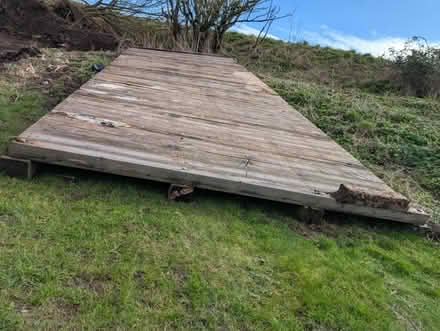Photo of free Large timber platform (Tadcaster LS24) #4