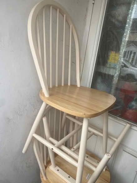 Photo of free 3 Wooden chairs (gateacre L25) #3