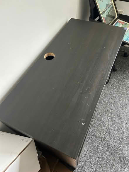 Photo of free Black desk (Tulse Hill SE21) #3