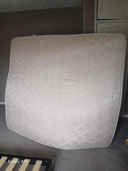 Photo of free Super King mattress and bed (Heysham LA3) #2