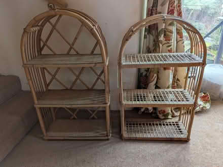 Photo of free Wicker Shelves (Bampton CA10) #1