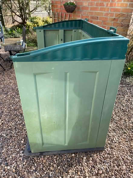 Photo of free Part of a green garden storage unit (Barrow upon Soar LE12) #1