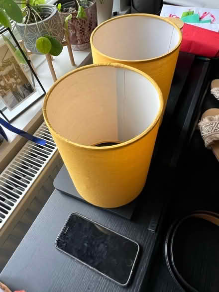 Photo of free Yellow mustard light shade (Beaumont LA1) #1