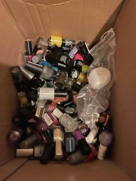 Photo of free Box of nail varnish (Openshaw M11) #1