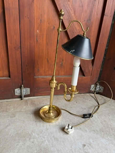 Photo of free Brass desk light (BA2) #1