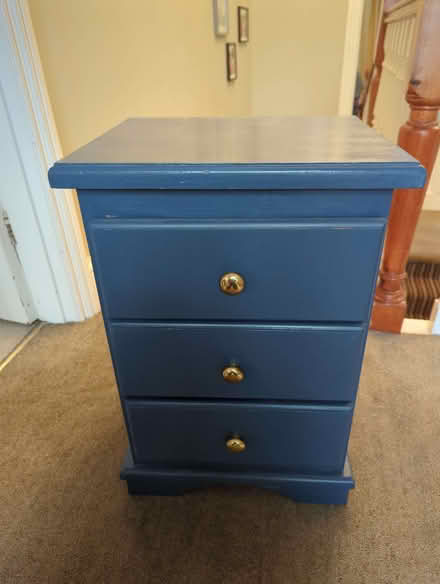 Photo of free Blue bedside table (Henley-on-Thames RG9) #1