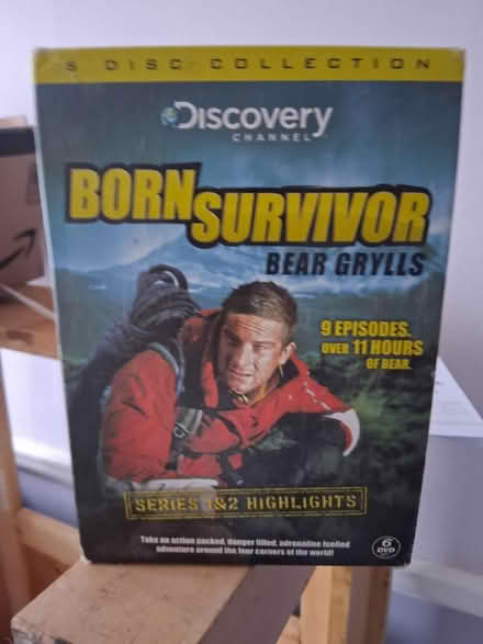 Photo of free Bear Grylls dvd box Set (Southend SS1) #1