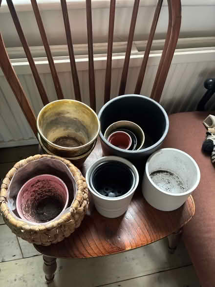Photo of free Selection of plant pots (Stratford E15) #1