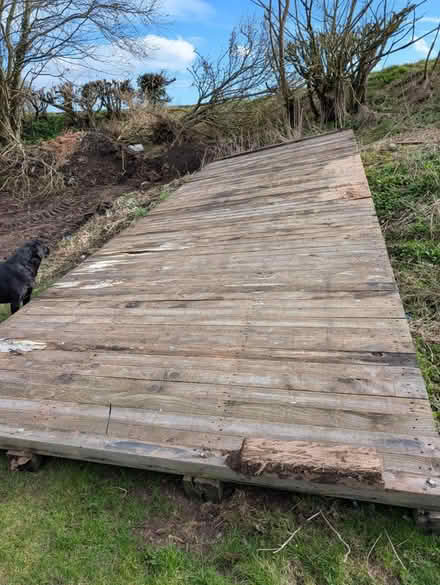 Photo of free Large timber platform (Tadcaster LS24) #1
