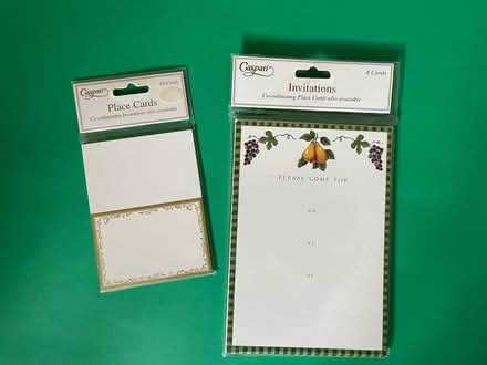 Photo of free Caspari Invitations and Place Cards (BR6) #1