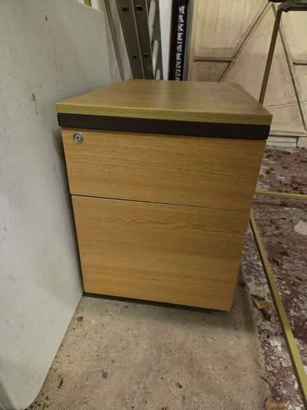 Photo of free Wooden filing cabinet (Highertown TR1) #1