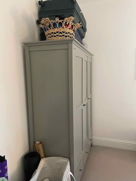 Photo of free Grey IKEA cupboard (Earlsfield SW18) #2