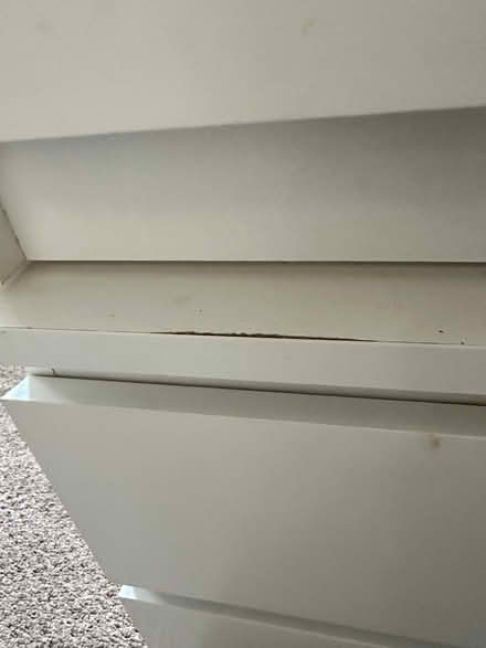 Photo of free IKEA white bedside drawers (Belle Isle LS10) #2