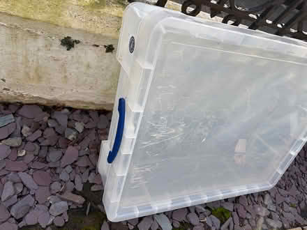 Photo of free Large plastic storage box (Snodland) #3