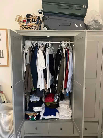 Photo of free Grey IKEA cupboard (Earlsfield SW18) #3