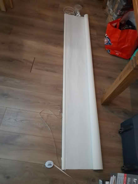 Photo of free Large white roller blind (Sandylands morecambe LA3) #1