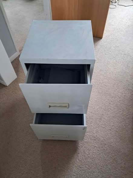 Photo of free 2 Drawer Metal Filing Cabinet (Warwick) #2