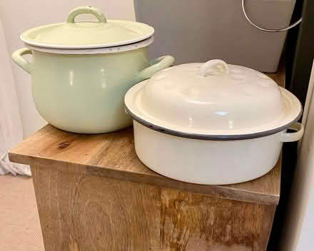 Photo of free Enamel kitchenware (Henley-on-Thames RG9) #1